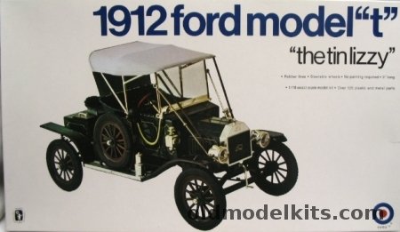 Entex 1/16 1912 Ford Model T 'The Tin Lizzy', 8469 plastic model kit